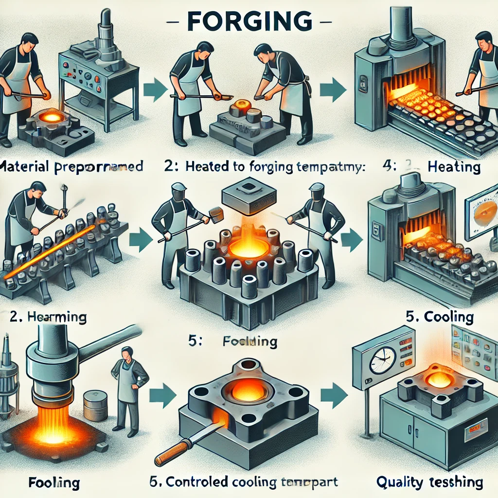 Forging K crown Metal Forging K crown Metal